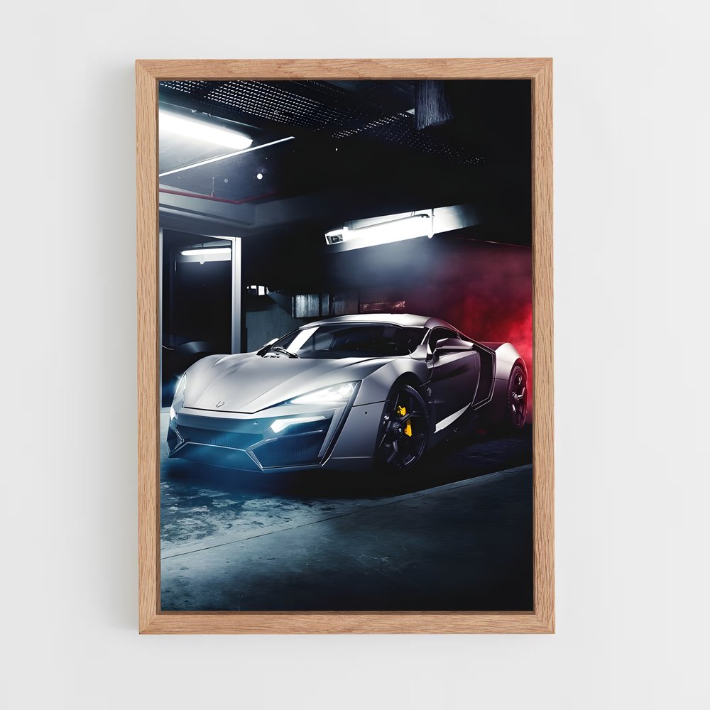 Poster magnifique Lykan Hypersport – affiche W Motors (vue 4)